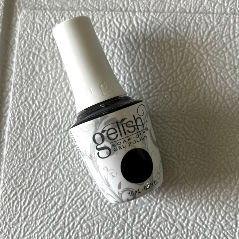 gelish fashion week chic large bottle gel polish gellish shellac gray grey